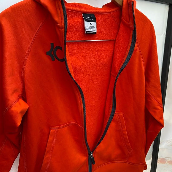 Youth Kevin Durant Nike Therma-Fit Full Zip Athletic Hoodie Jacket - Picture 7 of 13